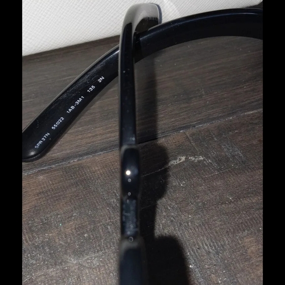 SOLD! PRADA Baroque Black Sunglasses PR27NS w/case - Picture 6 of 7